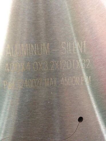 Digər mişarlar: Leis mişar. PVC və alüminyum doğramaq üçün.diametr 400;orta 32;120 lalafo.az -da — 3 Digər mişarlar: Leis mişar. PVC və alüminyum doğramaq üçün.diametr 400;orta 32;120 — 3