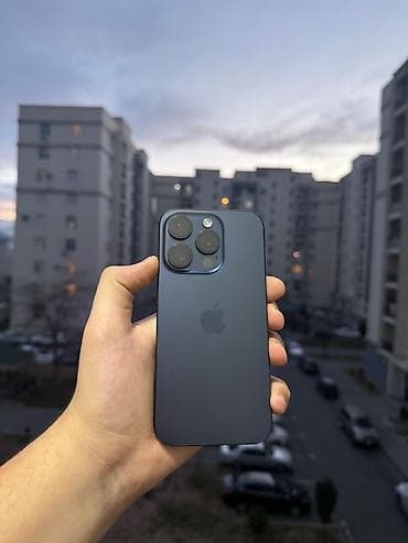 IPhone 15 Pro, 128 GB, Blue Titanium lalafo.az -da IPhone 15 Pro, 128 GB, Blue Titanium