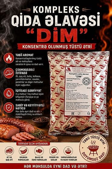 Məhsul: Kompleks qida əlavələri – “DİM” (konsentrləşdirilmiş tüstü lalafo.az -da Məhsul: Kompleks qida əlavələri – “DİM” (konsentrləşdirilmiş tüstü