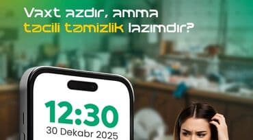 Təmizlik | Mənzillər | Ümumi təmizlik lalafo.az -da Təmizlik | Mənzillər | Ümumi təmizlik