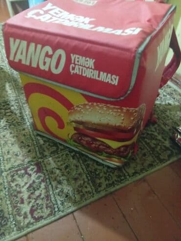 YANGO yemək çatdırılması üçün termal çanta (kuryer çantası) - Rəng lalafo.az -da YANGO yemək çatdırılması üçün termal çanta (kuryer çantası) - Rəng