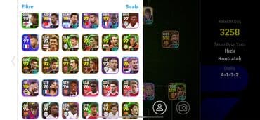 EFootball hesabı – yüksək reytingli klub quruluşu və zəngin kolleksiya lalafo.az -da EFootball hesabı – yüksək reytingli klub quruluşu və zəngin kolleksiya