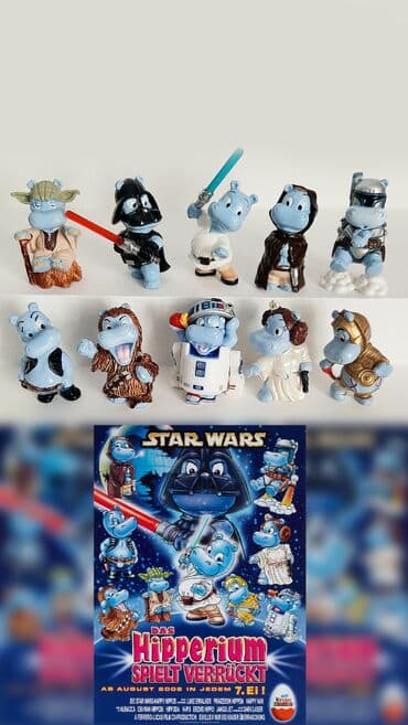 Kinder Happy hippo star wars kolleksiyasi Endrim yoxdur qiymet lalafo.az -da Kinder Happy hippo star wars kolleksiyasi Endrim yoxdur qiymet