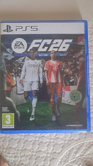 Məhsul: EA SPORTS FC 26 – PS5 (disk versiyası) Təsvir: - Platforma lalafo.az -da Məhsul: EA SPORTS FC 26 – PS5 (disk versiyası) Təsvir: - Platforma