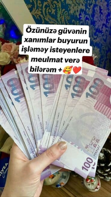 Xanımlar üçün məlumat və əmək imkanları təklifi Təsvir: - Şəkildə lalafo.az -da Xanımlar üçün məlumat və əmək imkanları təklifi Təsvir: - Şəkildə