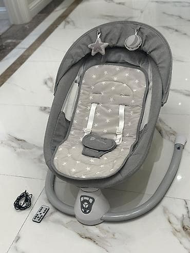 Uşaq üçün elektrikli beşik/swing kreslosu – boz rəngdə Ana qucaqi lalafo.az -da Uşaq üçün elektrikli beşik/swing kreslosu – boz rəngdə Ana qucaqi