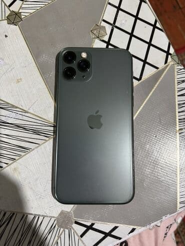 IPhone 11 Pro, 64 GB, Matte Midnight Green, Face ID lalafo.az -da IPhone 11 Pro, 64 GB, Matte Midnight Green, Face ID