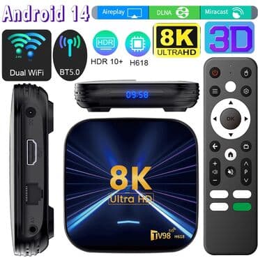 Yeni Smart TV boks Ünvandan götürmə, Ödənişli çatdırılma lalafo.az -da Yeni Smart TV boks Ünvandan götürmə, Ödənişli çatdırılma