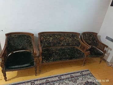Antikvar divan kreslo möhkəm saqlamir lalafo.az -da Antikvar divan kreslo möhkəm saqlamir