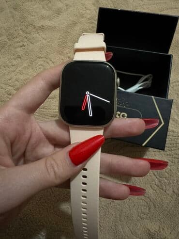 Yeni, Smart saat, Smart, Sensor ekran, rəng - Bej lalafo.az -da Yeni, Smart saat, Smart, Sensor ekran, rəng - Bej