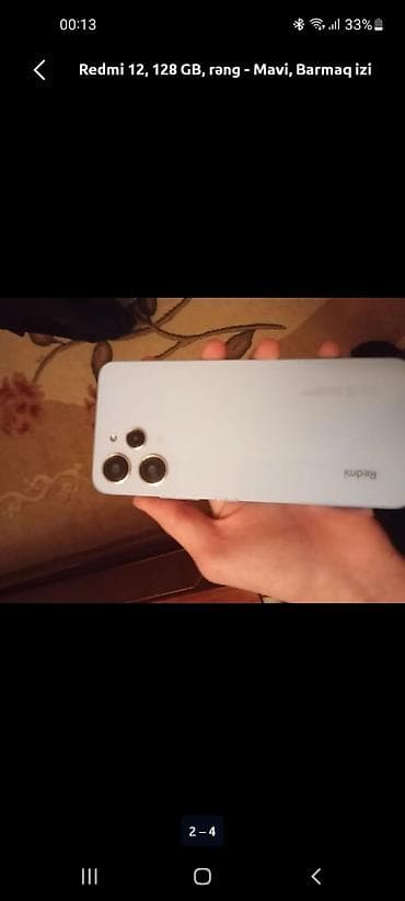 Xiaomi 12, 128 GB, rəng - Mavi,
Barmaq izi lalafo.az -da Xiaomi 12, 128 GB, rəng - Mavi,
Barmaq izi