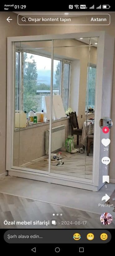 Düz dolab, Yataq otağı üçün, Qarderob, Kupe, Korpuslu, 2 qapılı lalafo.az -da Düz dolab, Yataq otağı üçün, Qarderob, Kupe, Korpuslu, 2 qapılı