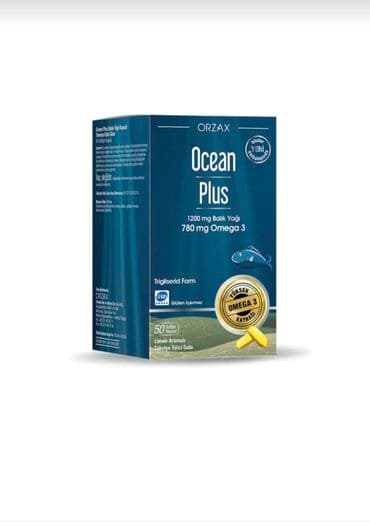 Balıq yağı Orzax Ocean Plus Yüksək omega3 tərkibinə malik Türkiyədən lalafo.az -da Balıq yağı Orzax Ocean Plus Yüksək omega3 tərkibinə malik Türkiyədən