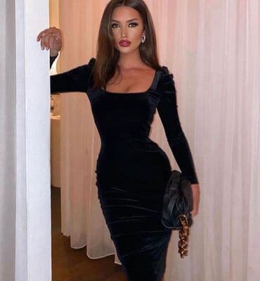 Платье. Очень элегантное, материал мягкий, приятный. Подчёркивает lalafo.az -da Платье. Очень элегантное, материал мягкий, приятный. Подчёркивает