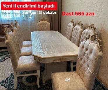 Qonaq otağı üçün, Yeni, 6 stul lalafo.az -da Qonaq otağı üçün, Yeni, 6 stul