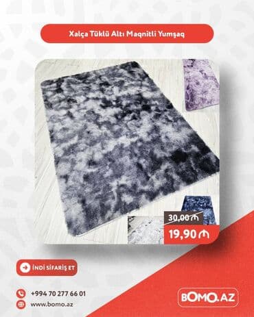 🔥 Xalça Tüklü Altı Maqnitli Yumşaq ✅ Brend: No Brand ✅ Material: Çox lalafo.az -da 🔥 Xalça Tüklü Altı Maqnitli Yumşaq ✅ Brend: No Brand ✅ Material: Çox