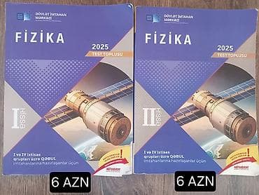 1.Fizika 2025 topluları hərəsi 9 manata alınıb, içində sadə qələmlə at lalafo.az 1.Fizika 2025 topluları hərəsi 9 manata alınıb, içində sadə qələmlə