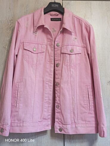 Brend: Terranova Model: Cins jaket Rəng: Açıq çəhrayı Təsvir: - lalafo.az -da Brend: Terranova Model: Cins jaket Rəng: Açıq çəhrayı Təsvir: -