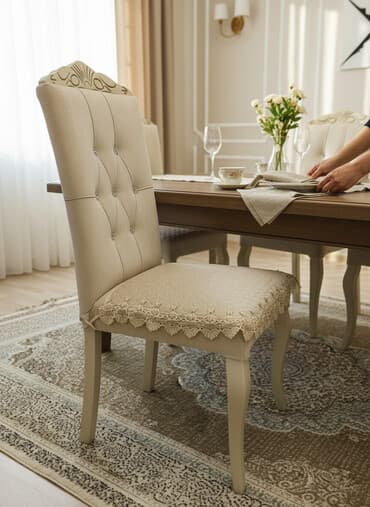 Qonaq otağı üçün, İşlənmiş, Açılmayan, Oval masa, 6 stul lalafo.az -da Qonaq otağı üçün, İşlənmiş, Açılmayan, Oval masa, 6 stul