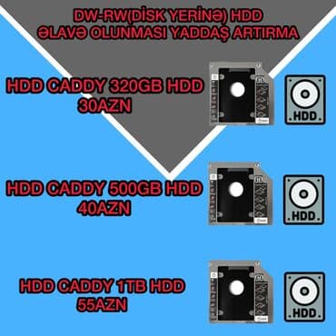 btp yukle windows 10: Notebook üçün HDD Caddy ilə əlavə yaddaş həlli. DW-RW (disk yazıcı) lalafo.az -da — 1 btp yukle windows 10: Notebook üçün HDD Caddy ilə əlavə yaddaş həlli. DW-RW (disk yazıcı) — 1