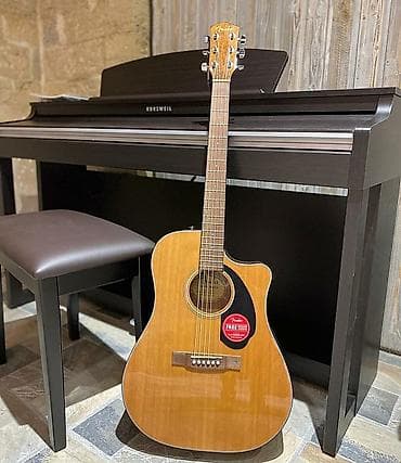 Fender gitara Kurzweil qarşısında çox gözəl görünür! 😊 Model: CD 60 S lalafo.az -da Fender gitara Kurzweil qarşısında çox gözəl görünür! 😊 Model: CD 60 S