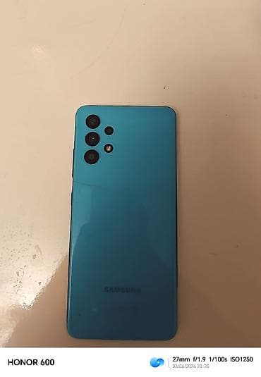 Samsung Galaxy A32, 128 GB, rəng - Mavi, Barmaq izi lalafo.az -da Samsung Galaxy A32, 128 GB, rəng - Mavi, Barmaq izi