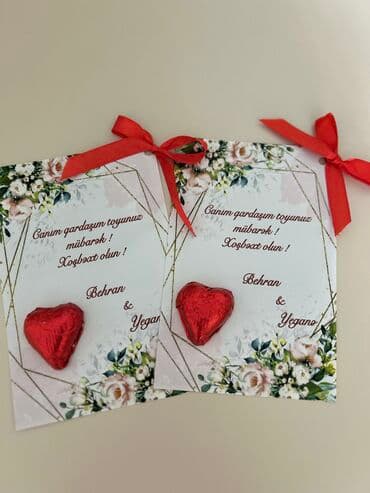 Соления: Qiymət- 1.20 azn
Paylama şokaladı istənilən dizaynda hazırlanır at lalafo.az — 1 Соления: Qiymət- 1.20 azn
Paylama şokaladı istənilən dizaynda hazırlanır — 1