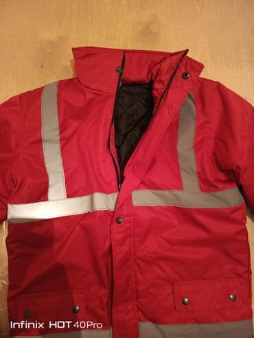 Yüksək görünürlüklü iş gödəkçəsi 46 razmer - Rəng: qırmızı - Geniş lalafo.az -da Yüksək görünürlüklü iş gödəkçəsi 46 razmer - Rəng: qırmızı - Geniş