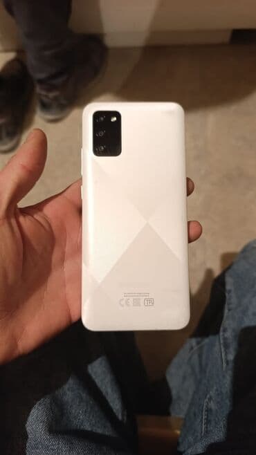 Samsung Galaxy A02 S, 32 GB, rəng - Ağ, Zəmanət, Sensor, İki sim kartlı lalafo.az -da Samsung Galaxy A02 S, 32 GB, rəng - Ağ, Zəmanət, Sensor, İki sim kartlı
