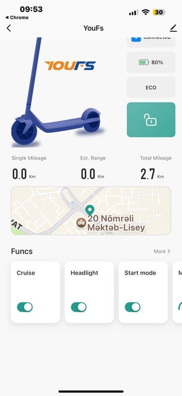 Yeni Elektrik samokat > 12", 351 - 500 Vt, 26 - 35 km/s lalafo.az -da Yeni Elektrik samokat > 12", 351 - 500 Vt, 26 - 35 km/s