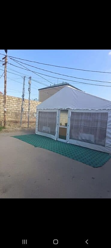 Açıq havada tədbirlər üçün böyük şənlik çadırı və daxili avadanlıq. - lalafo.az -da Açıq havada tədbirlər üçün böyük şənlik çadırı və daxili avadanlıq. -