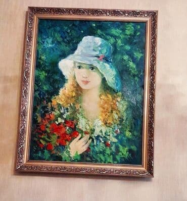 Rəsm əsəri: “Qızmar günəş altında” Müəllif: İ. Avşar (arxa hissədə lalafo.az -da Rəsm əsəri: “Qızmar günəş altında” Müəllif: İ. Avşar (arxa hissədə