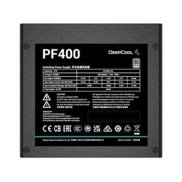 Qida blokları: DEEP COOL PF400 80PLUS 400W Qida bloku məlumatları • Qida:400W lalafo.az -da — 3 Qida blokları: DEEP COOL PF400 80PLUS 400W Qida bloku məlumatları • Qida:400W — 3