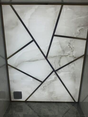 Натяжные потолки: Подвесной потолок, Стекло, Влагостойкая at lalafo.az — 2 Натяжные потолки: Подвесной потолок, Стекло, Влагостойкая — 2