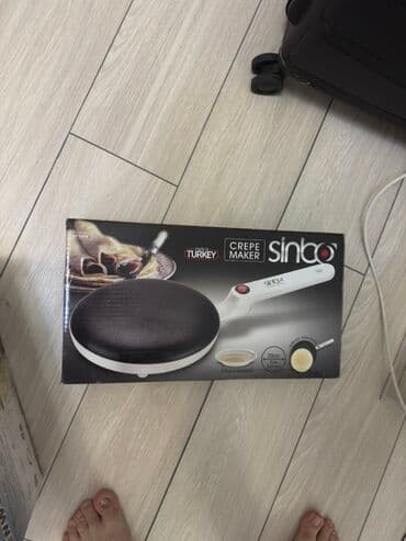 Blinçik aparatları: Sinbo krep hazırlayan (Crepe Maker) – STP model - Mənşə: Turkey (Made lalafo.az -da — 1 Blinçik aparatları: Sinbo krep hazırlayan (Crepe Maker) – STP model - Mənşə: Turkey (Made — 1