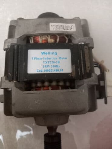 Welling 3 fazalı induksiya mühərriki Model: YXT220-2B Gərginlik: 195V lalafo.az -da Welling 3 fazalı induksiya mühərriki Model: YXT220-2B Gərginlik: 195V