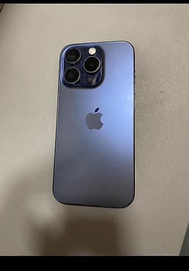 IPhone 15 Pro, 256 GB, Blue Titanium lalafo.az -da IPhone 15 Pro, 256 GB, Blue Titanium