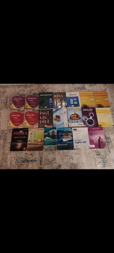 Məktəb və abituriyent hazırlığı üçün geniş tədris vəsaitləri paketi lalafo.az -da Məktəb və abituriyent hazırlığı üçün geniş tədris vəsaitləri paketi