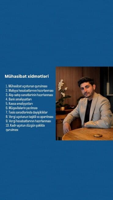 Mühasib, 26 il, 3-5 illik təcrübə, Tam iş günü lalafo.az -da Mühasib, 26 il, 3-5 illik təcrübə, Tam iş günü