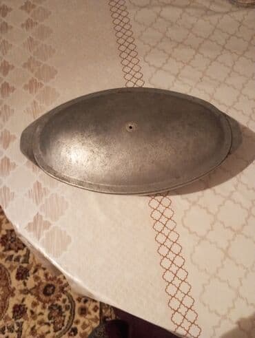 İşlənmiş, Aş qazanı, rəng - Gümüşü, Çuqun, SSRİ lalafo.az -da İşlənmiş, Aş qazanı, rəng - Gümüşü, Çuqun, SSRİ