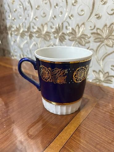 Кружки, цвет - Синий, Керамика, 1 шт. at lalafo.az Кружки, цвет - Синий, Керамика, 1 шт.