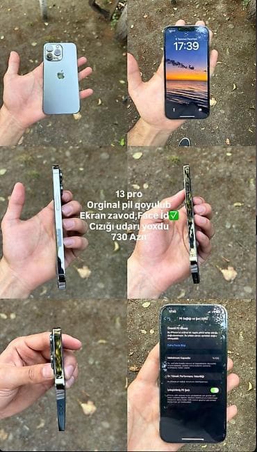 IPhone 13 Pro, Серебристый, Face ID at lalafo.az IPhone 13 Pro, Серебристый, Face ID