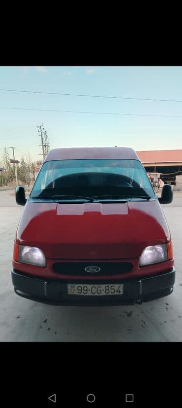 Ford Transit yük - Korpus: qırmızı rəng, yüksək tavanlı panelvan (yan lalafo.az -da Ford Transit yük - Korpus: qırmızı rəng, yüksək tavanlı panelvan (yan