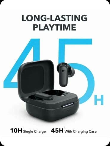 Yeni Simsiz (Bluetooth) Qulaqcıqlar, Anker, rəng - Qara lalafo.az -da Yeni Simsiz (Bluetooth) Qulaqcıqlar, Anker, rəng - Qara