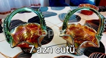 Kasalar, 2 ədədli dəst, rəng - Göy, Şüşə lalafo.az -da Kasalar, 2 ədədli dəst, rəng - Göy, Şüşə