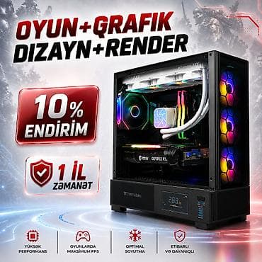 Gaming Pc RTX 3080 10GB Ryzen 7 7800X3D 16GB DDR5 RAM 1TB Nvme M.2 SSD lalafo.az -da Gaming Pc RTX 3080 10GB Ryzen 7 7800X3D 16GB DDR5 RAM 1TB Nvme M.2 SSD