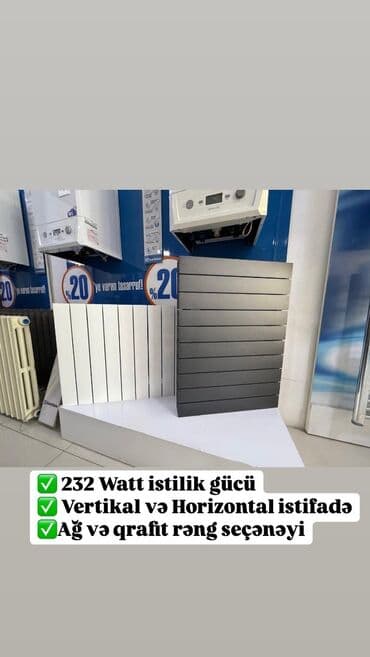 Yeni Seksiyalı Radiator Mirado, Alüminium, Kredit var lalafo.az -da Yeni Seksiyalı Radiator Mirado, Alüminium, Kredit var