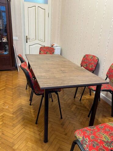 Stol-stul toplam 150 azn, ayrı-rayrılıqda 70 azn stol, 17 azn stul. 1 lalafo.az -da Stol-stul toplam 150 azn, ayrı-rayrılıqda 70 azn stol, 17 azn stul. 1