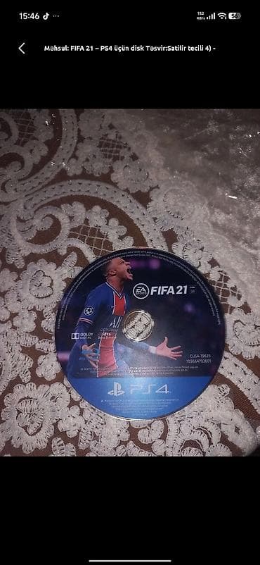 Məhsul: FIFA 21 – PS4 üçün oyun diski - Platforma: PlayStation 4 - lalafo.az -da Məhsul: FIFA 21 – PS4 üçün oyun diski - Platforma: PlayStation 4 -