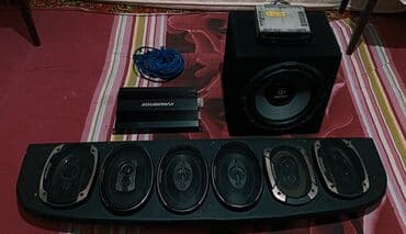 Avtomobil üçün komplekt audio sistem Tərkib: - Subwoofer: REISS lalafo.az -da Avtomobil üçün komplekt audio sistem Tərkib: - Subwoofer: REISS